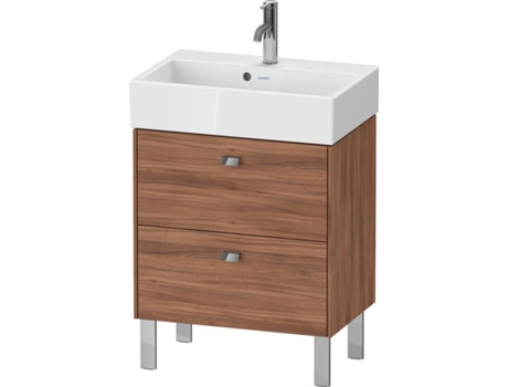 Mueble DURAVIT Brioso de pie Compact 58,4 x 38,9 cm 2 cajones incl. recorte de sifón y delantal para lavabo Vero Air 236860