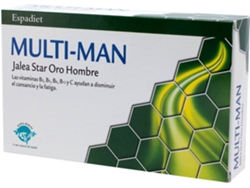 Complemento Alimentar MONT STAR Jalea Multi Real Star Oro 20 Viales (Uva, Manzana)