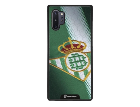 Funda Móvil Note Oficial Real Betis Fc para Samsung Galaxy Note PHONECASES3D Piel Sintética Negro