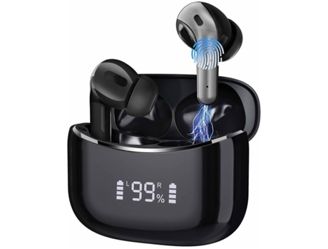 Auriculares Bluetooth True Wireless In Ear, Auriculares IPX7 de graves profundos con cancelación de ruido 5