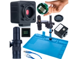 Microscopio digital Earth Pro Mcep-0.5x – Cámara Crux Pro de 5 MP | Base de silicona de 480 x 320 mm | Alta precisión