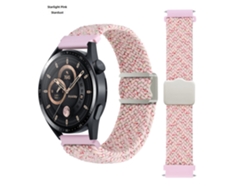 Correa magnética ajustable de tela para Samsung Galaxy Watch 4/5/6/7 y Huawei Watch GT 4/5/6 CHABERLU