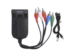 Adaptador De Vídeo Plug And Play Compatible Con Hdmi A Ypbpr Con Audio R/l