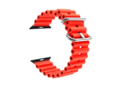 Correa para Apple Watch Ultra 49Mm Ocean Rojo