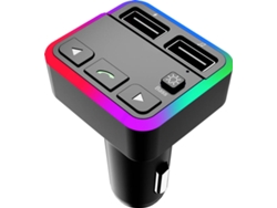 Transmisor FM KUBO (15,5 W - Ubs- A/C - Negro)