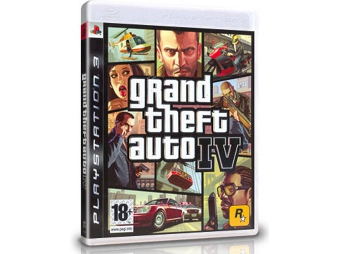 Juego PS3 Gran Theft Auto IV (GTA IV)