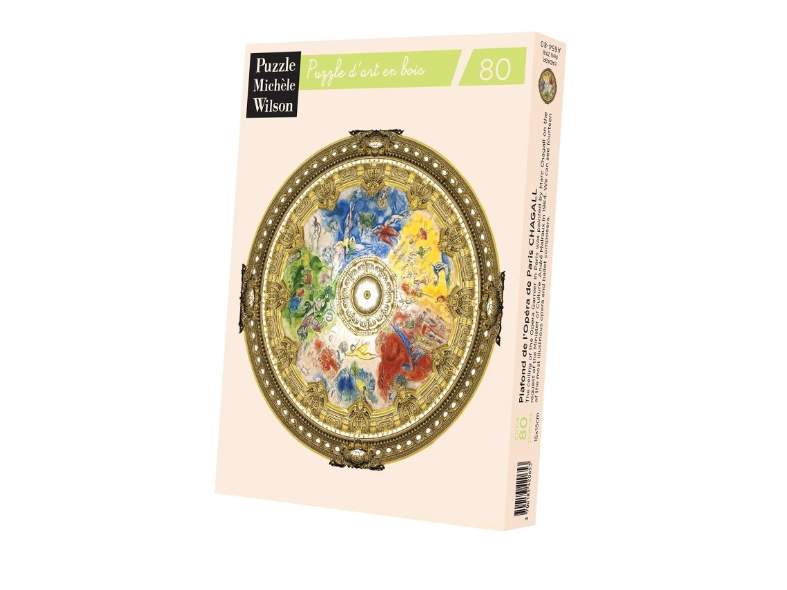 Puzzle PUZZLE MICHELE WILSON (Madera - Beige - 15 x 15 cm)