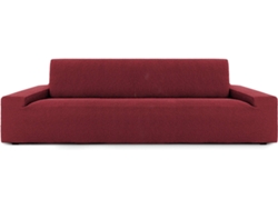 Funda Multielástica para Sofá de 3 Plazas MILICA Spongy Rojo