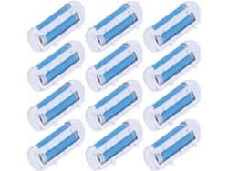 Conjunto De 12 Cabeças De Substituição Para Lixadeira Elétrica De Pés.
