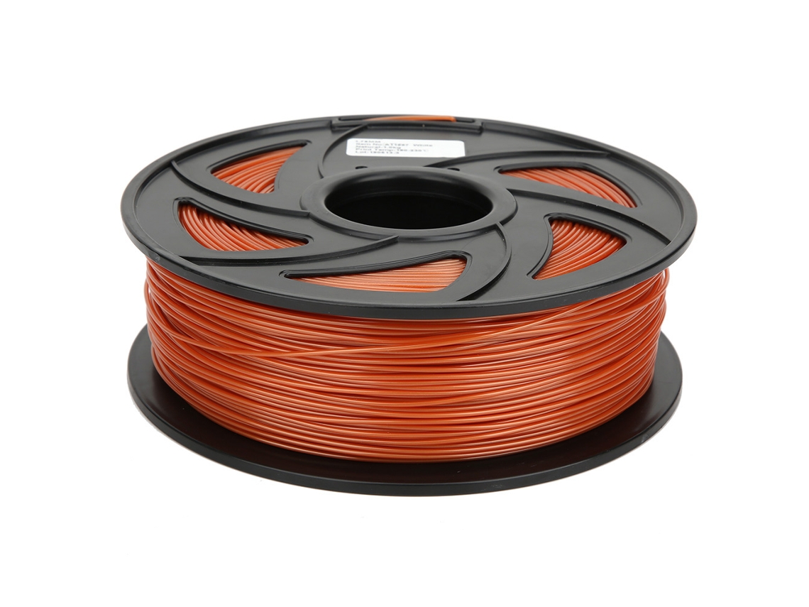 Filamento Pla Marrom Vermelho Para Impressora 3d 1.75mm 1kg Consumíveis De Impressão 3d