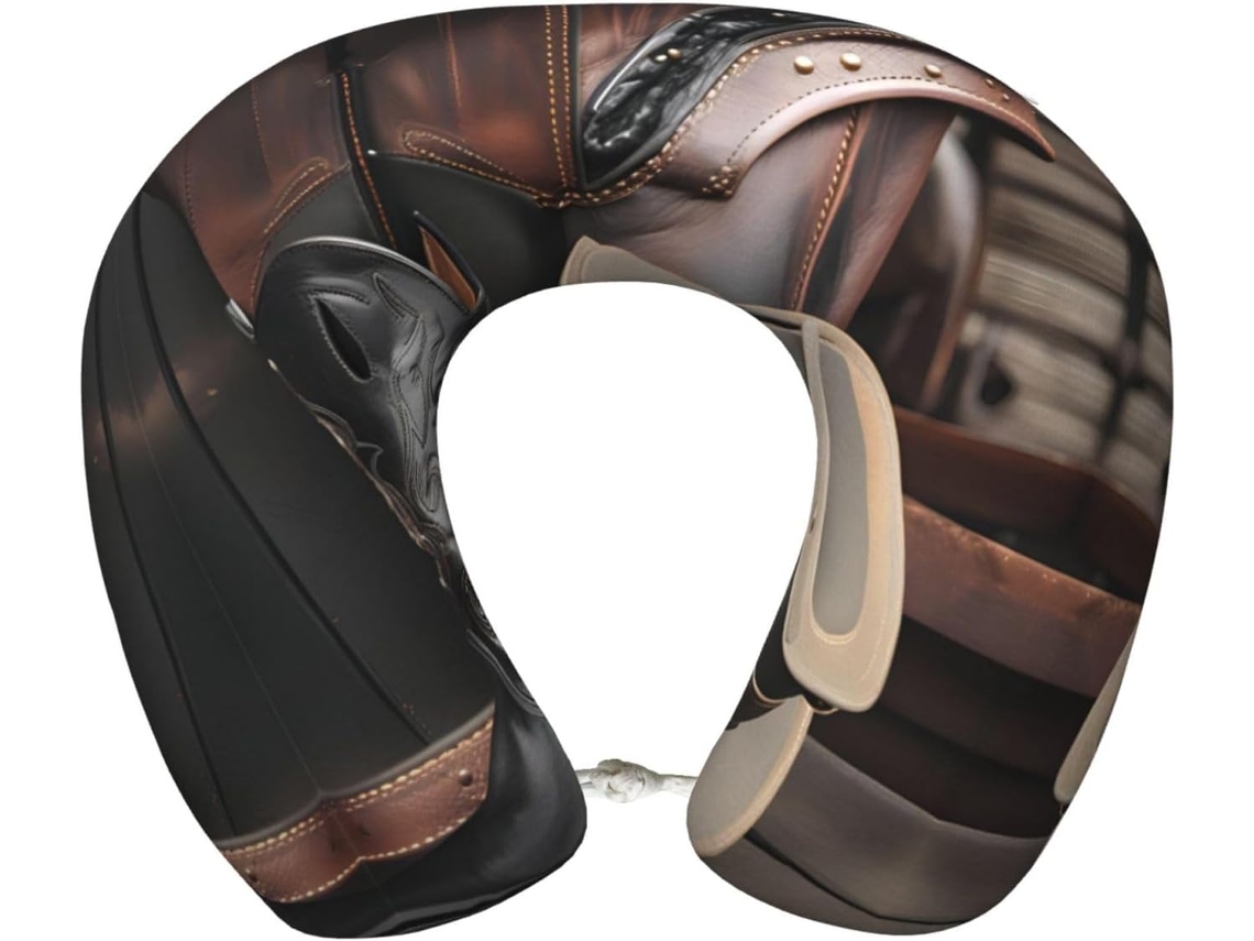 Almohada Viaje Espuma Viscoelástica Poliéster, Felpa Fácil Soporte, Ajustable Plegable: