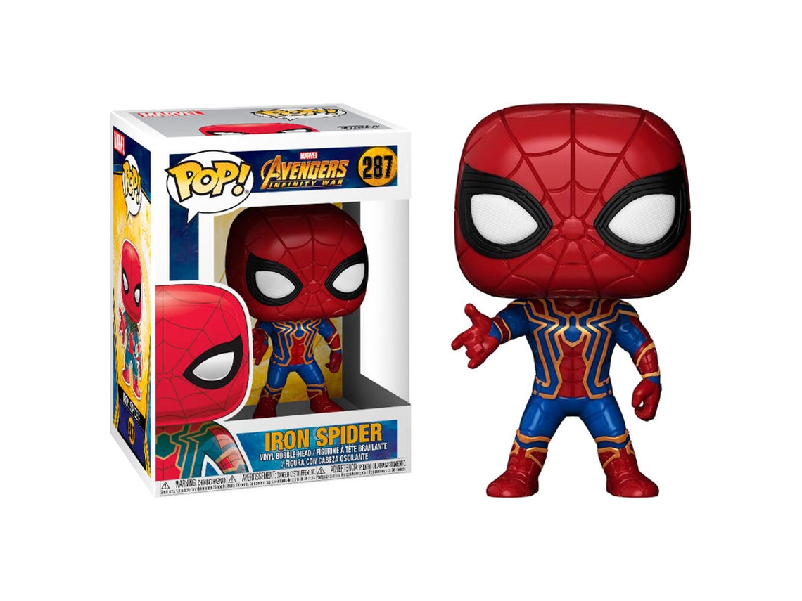 Figura Pop B.active de Iron Spider de Marvel Avengers Infinity War