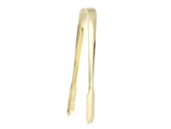 Pinza De Acero Inoxidable Para Azúcar, Hielo, Pasteles, Ensalada Y Barbacoa Con Plating Dorado Herramientas De Cocina