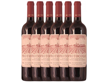 Vino DOMINIO DE EGUREN Dominio De Eguren Protocolo Tempranillo Joven (0.75 L - 6 unidades)