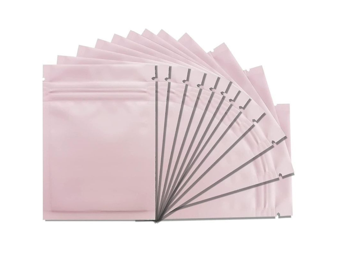 2026-bolsas A Prueba De Olores Mylar Sellables Bolsas De Aluminio Planas Mate Negro Para Almacenamiento De Alimentos