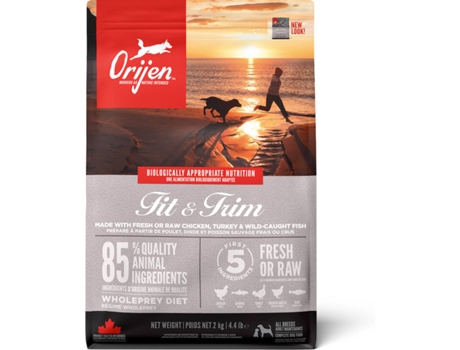 Pienso para Perros ORIJEN Fit & Trim (6 Kg - Seco - Sabor: Pollo)