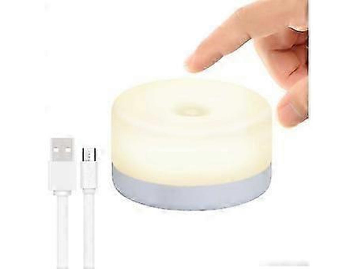 Luz nocturna para bebés, mini luz táctil recargable, luces nocturnas LED con cable para niños. Rosewell