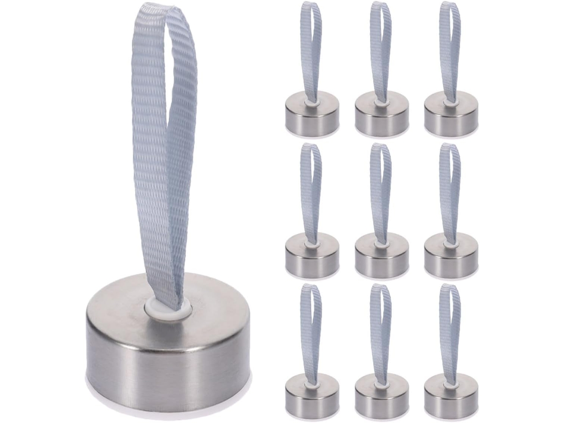 Juego de 10 tapones para botellas de agua, fabricados en acero inoxidable y silicona, para deportes.