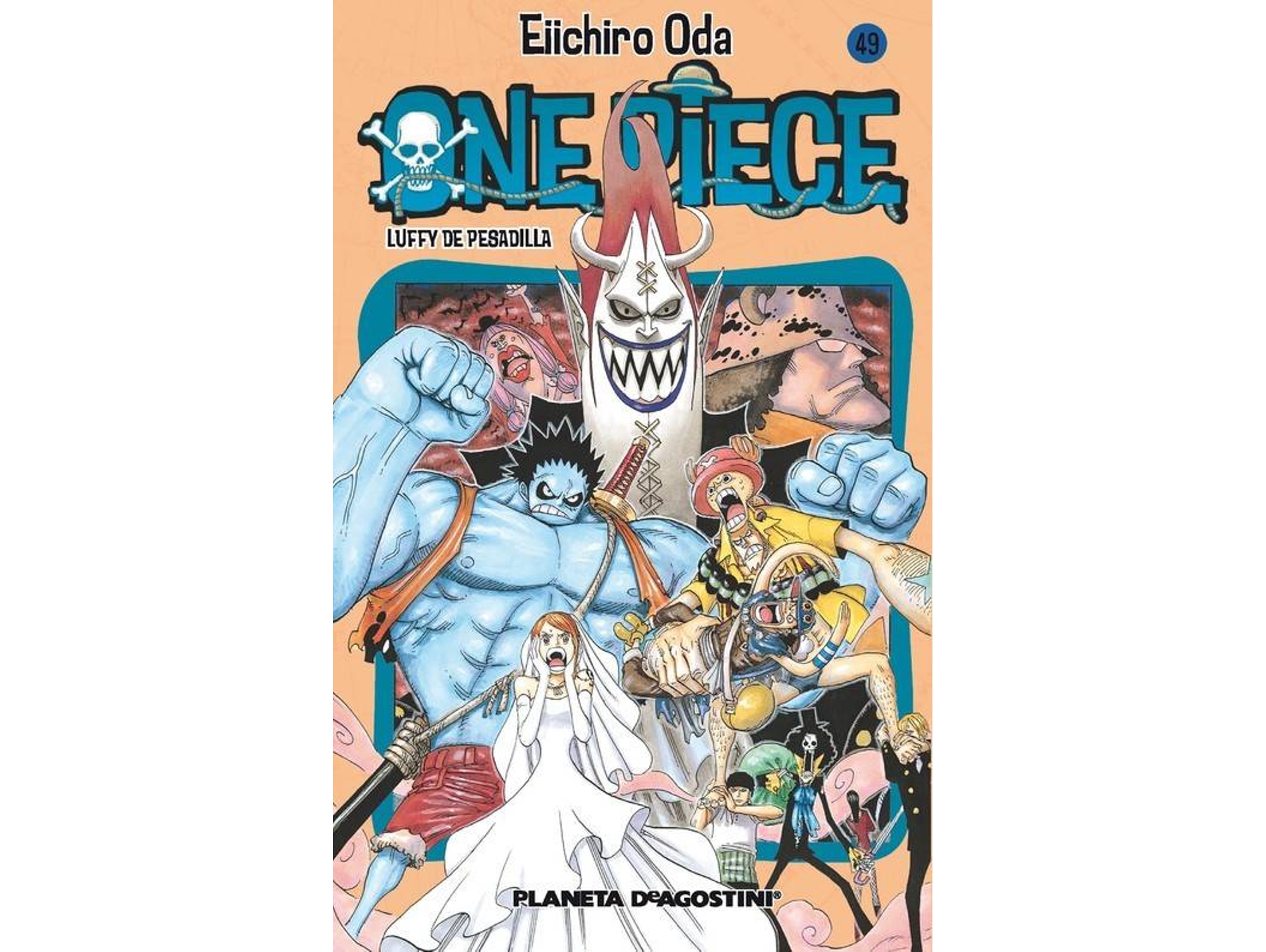 Libro One Piece nº 049 Luffy de pesadilla de Eiichiro Oda (Español)