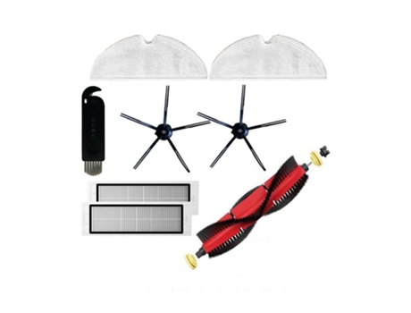 Accesorios Cepillo principal desmontable, filtro lavable de cepillo lateral de silicona para Xiaomi Roborock S6 S50 S6 Maxv S4 E4