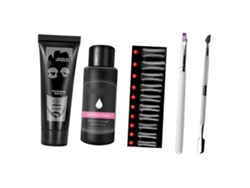 Kit De Esmalte De Extensão 15g Secagem Rápida Com Solução De Deslizamento Moldes E Ferramentas Para Manicure