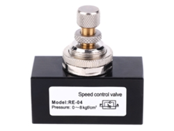 Válvula De Control De Flujo Neumática Compacta Y Ligera G1/2 Pulgada Para Equipos Mecánicos.