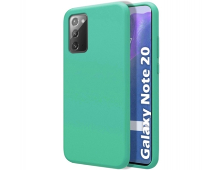 Carcasa Samsung Galaxy Note 20 TUMUNDOSMARTPHONE Silicona Líquida Verde