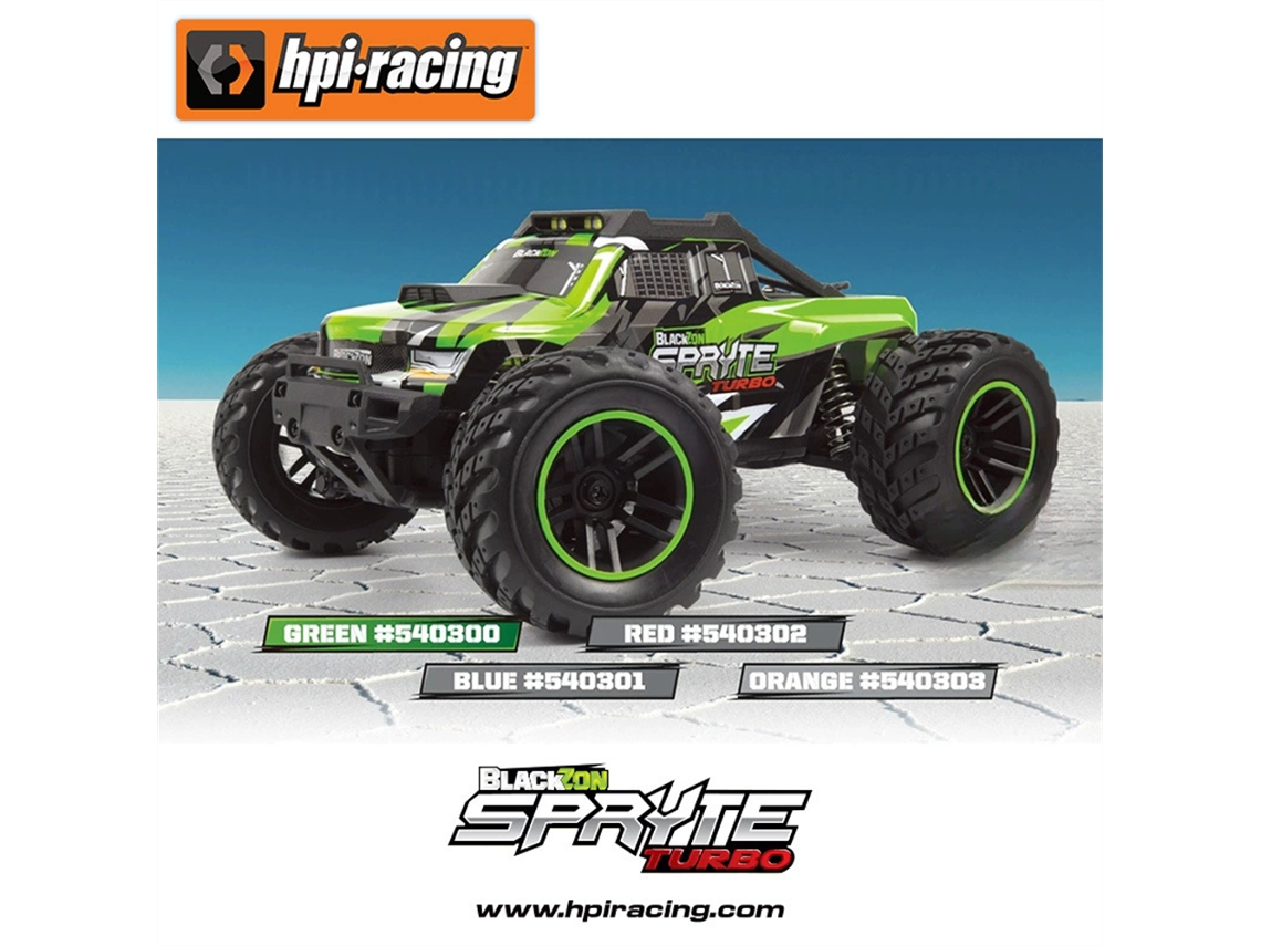 Rojohpi Racing Blackzon Spryte Turbo 540300 Rtr 1/20 2.4g 4wd Coche Rc Todoterreno Alta Velocidad Led Juguetes