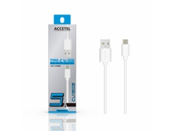 Cable GANDY para Samsung Galaxy A14 5G (1 m - Blanco)