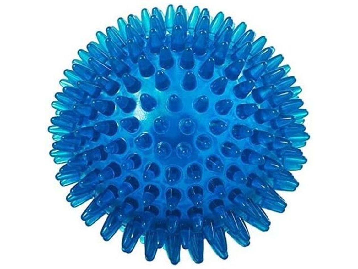 2026altiro-bola Elástica De Caucho Termoplástico Para Limpiar Los Dientes Del Perro (6,5 Cm, Azul)