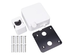 Linha De Roupa Retrátil Aço Inoxidável 304 6m 25kg Para Secar Roupas Interno/externo 9026w Branco