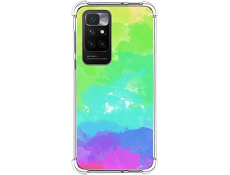Carcasa Xiaomi Redmi 10 TUMUNDOSMARTPHONE Acuarela 03 Multicolor