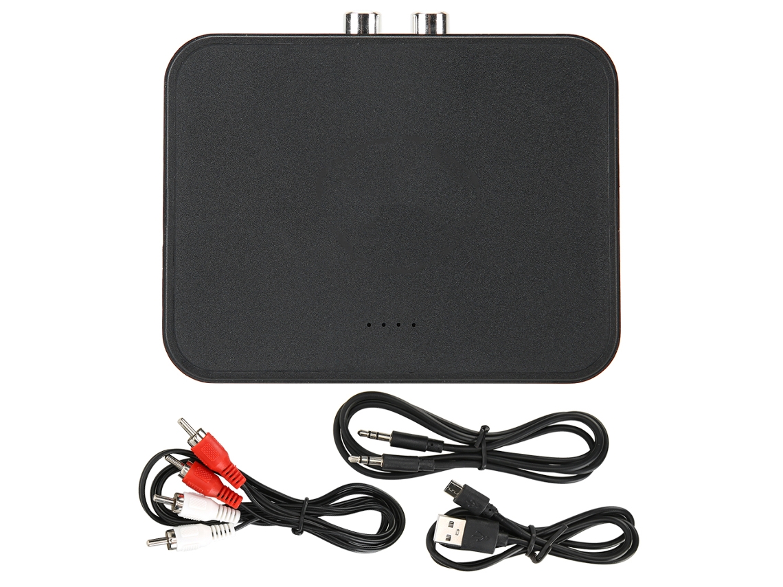 Adaptador de audio (receptor Bluetooth 5.0, lectura de tarjetas de memoria)