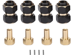 Extensión de buje hexagonal RC de latón de 10 mm fresada por CNC para TRX4 SFUSHOS