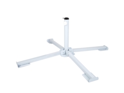 Base de Parasoles AKTIVE 53762 Blanco (84x84x27.5cm)