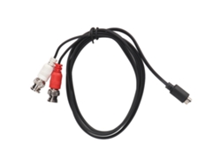 Cable Divisor En Y Mini Din De 4 Pines Macho A 2 Bnc Macho, 1,5 M, Para Captura Y Monitorización De Vídeo.