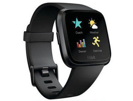 Smartwatch FITBIT BY GOOGLE Versa 1 Negro 40 mm Pulsera de Goma GPS