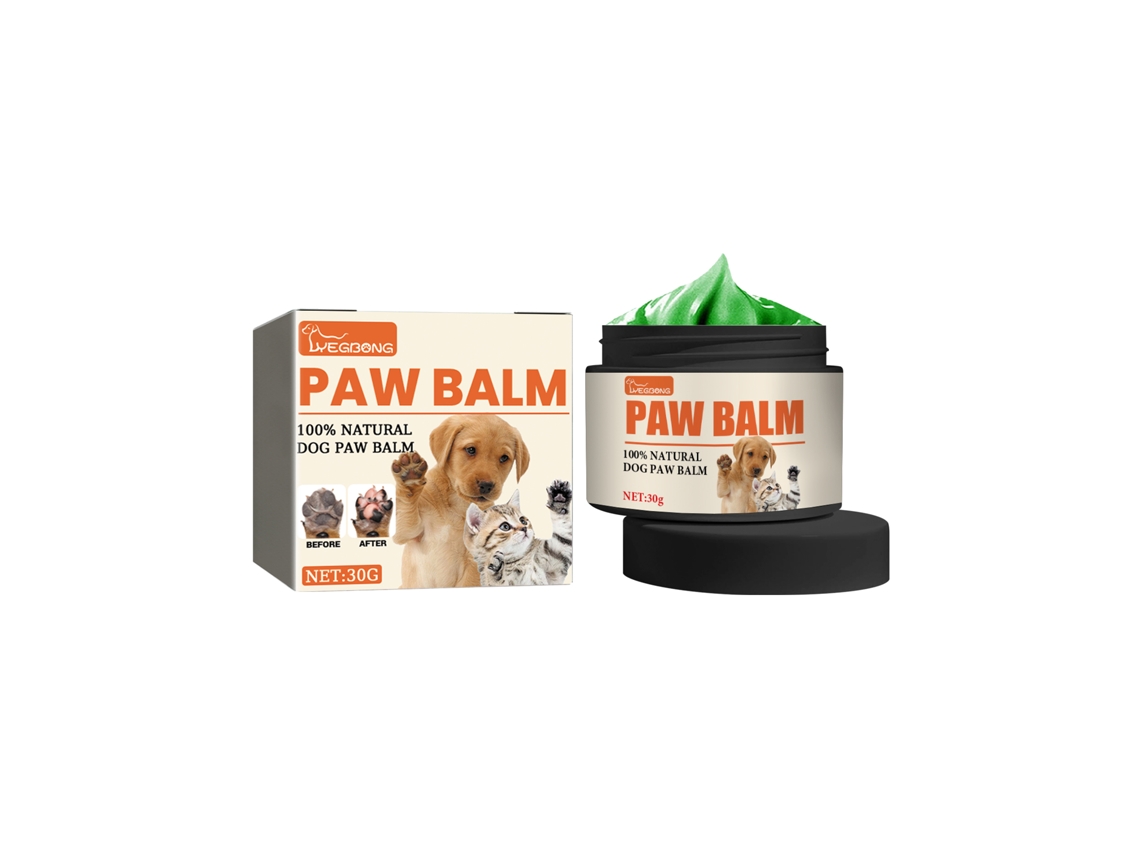 Bálsamo hidratante antigrietas para las patas de perros y gatos