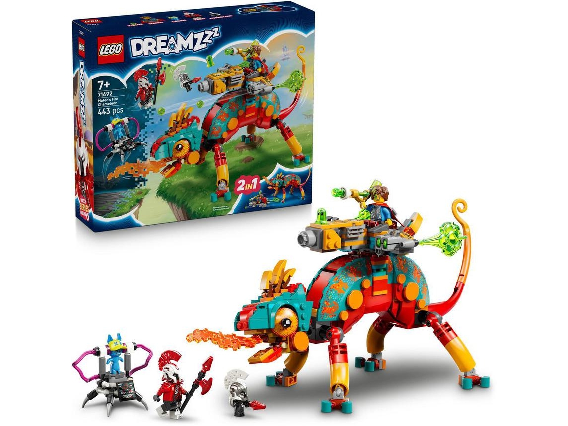 Lego® Dreamzzz™ Camaleón llameante de Mateo - Juguete de imaginación - Animal de fantasía - Regalo para niños y niñas a partir de 7 años