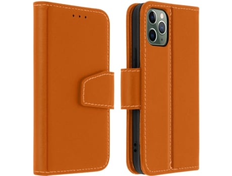 Funda iPhone 11 Pro AVIZAR Tarjetero Marrón