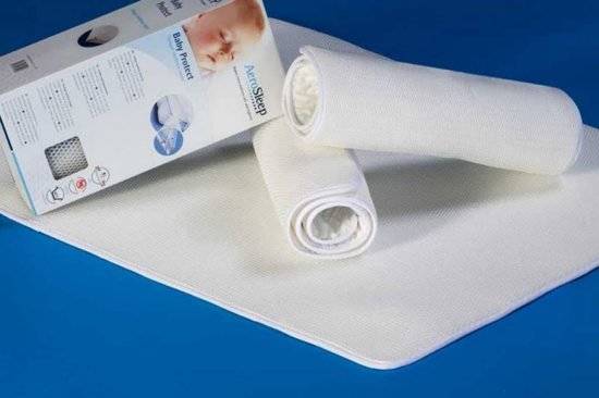 Aerosleep Protector De transpirable para mini cuna medida 30 x 73 cm 30x73