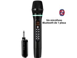 Micrófono inalámbrico de mano profesional MDUG UHF Bluetooth (juego sin Bluetooth)