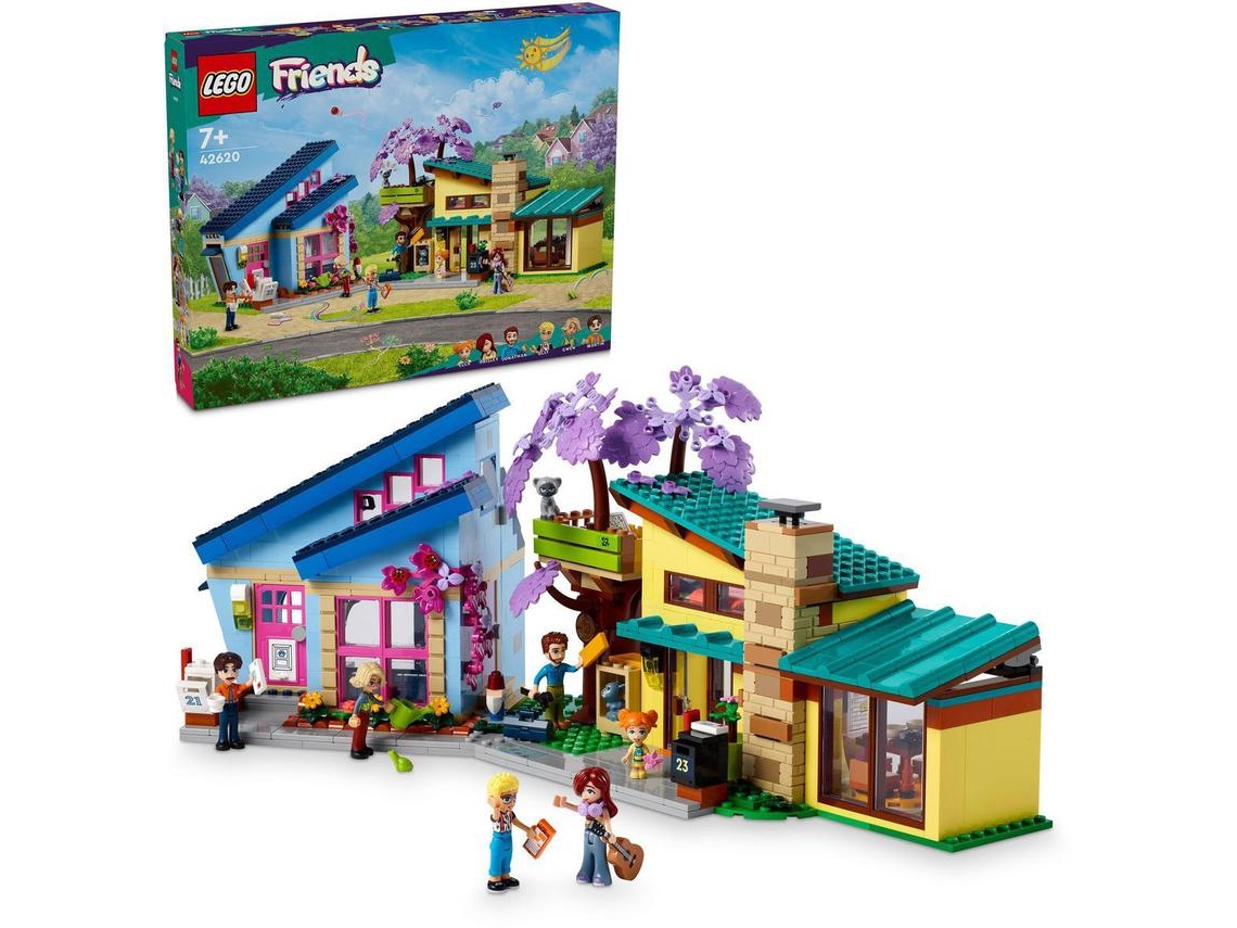 LEGO Friends: Casas de Família do Olly e da Paisley (1126 peças)