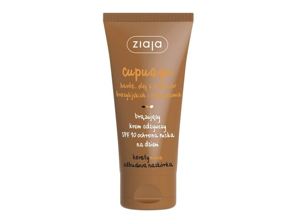 ZIAJA Cupuacu SPF10 Bronceador 50ml Día Nutriente