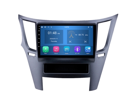Autoradio 4GB RAM64GB ROM ROVERONE para Subaru Outback 4 BR Legacy 5 2009 - 2014 CarPlay Android Coche Radio Bluetooth Navegación