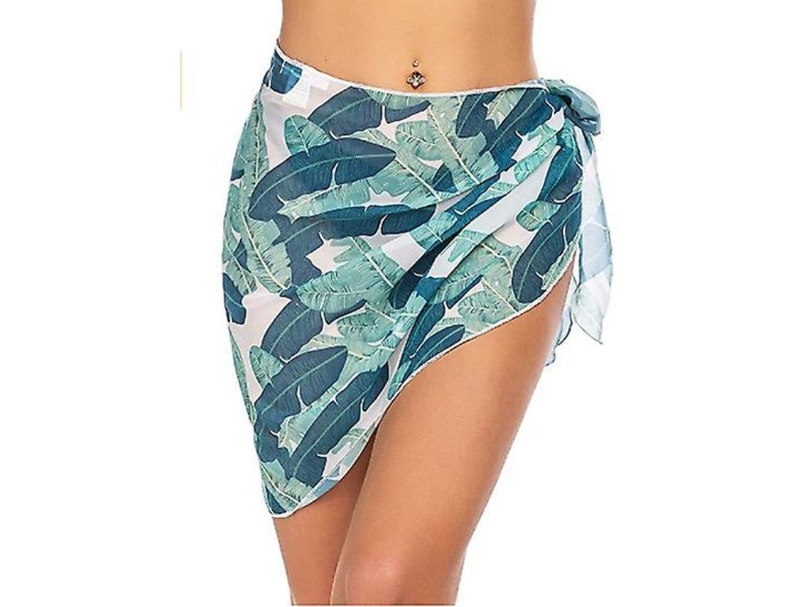 Pareo De Playa Translúcido Para Mujer, Ideal Para La Playa En Verano. Falda De Baño Ligera.
