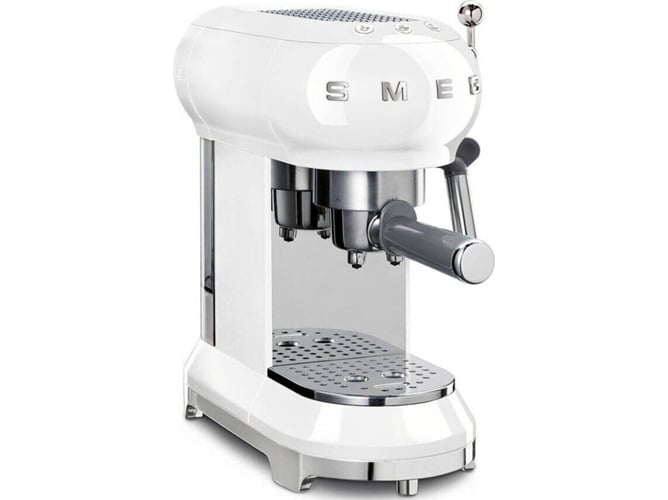 Cafetera SMEG Anni 50 ECF01WHEU (15 bar - Café molido y en monodosis)