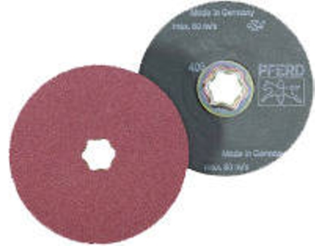 Disco De Lija PFERD Com biclick Ejecución Corindón A Grão 50115 mm