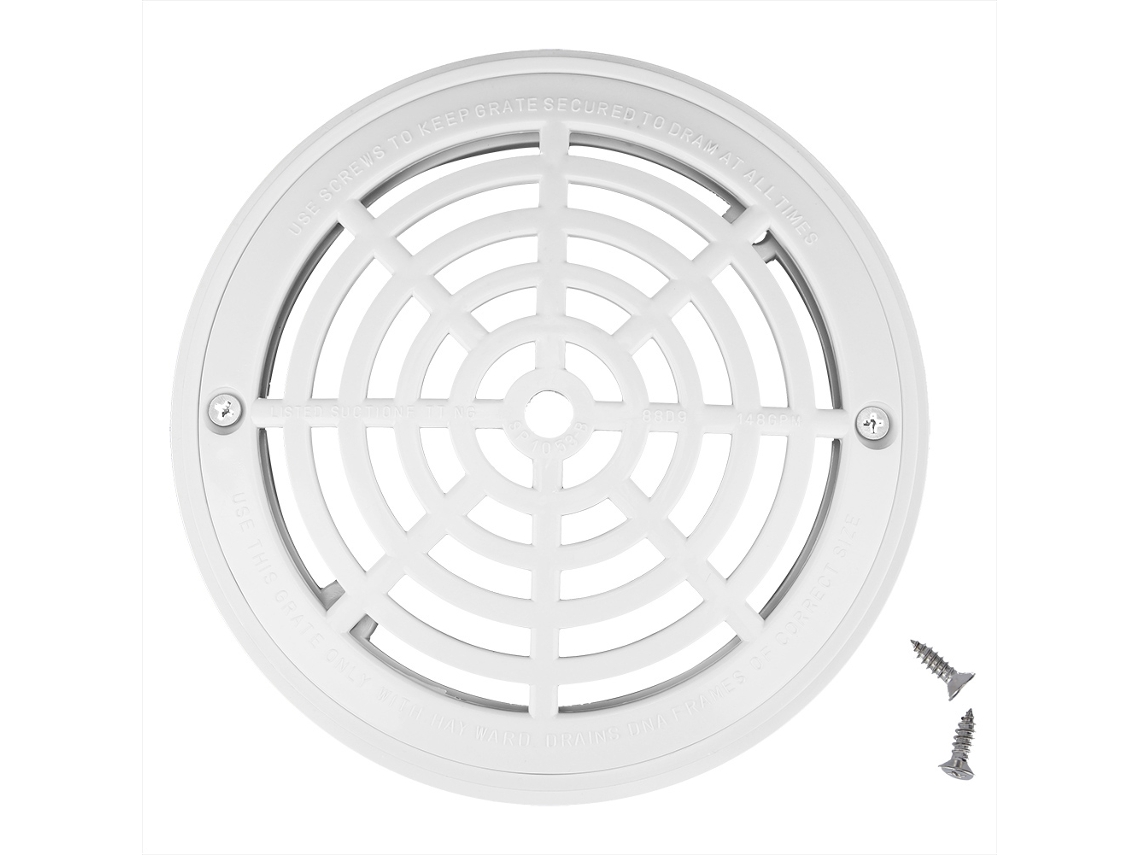Tapa De Desagüe De Plástico Para Piscina Con Tornillos, Repuesto Compatible Con Piscinas.
