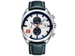Reloj deportivo para hombre, multifuncional, resistente al agua, con seis manecillas y movimiento de cuarzo. MDUG (verde)